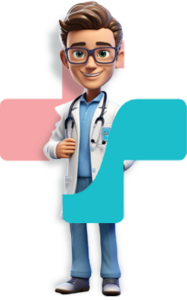 Médecin en téléconsultation